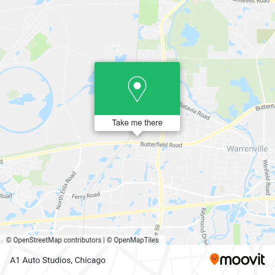 A1 Auto Studios map