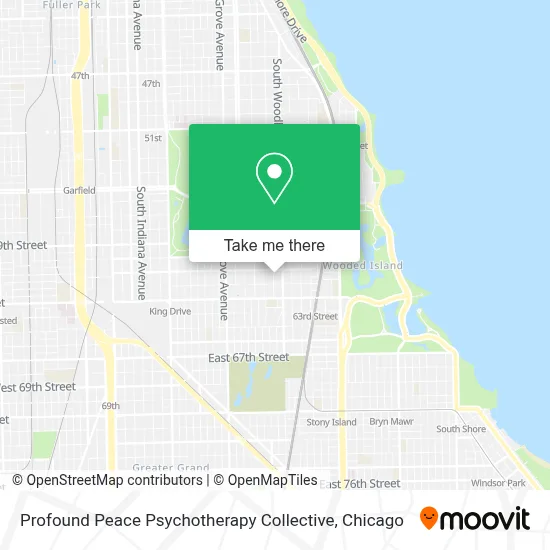 Profound Peace Psychotherapy Collective map