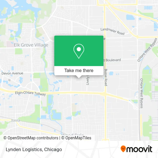 Lynden Logistics map