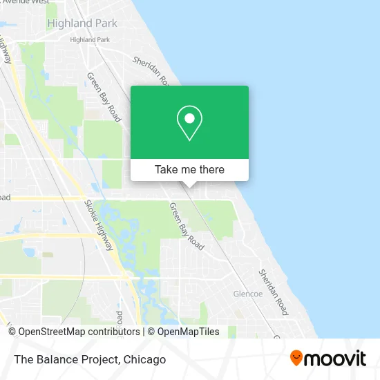 The Balance Project map