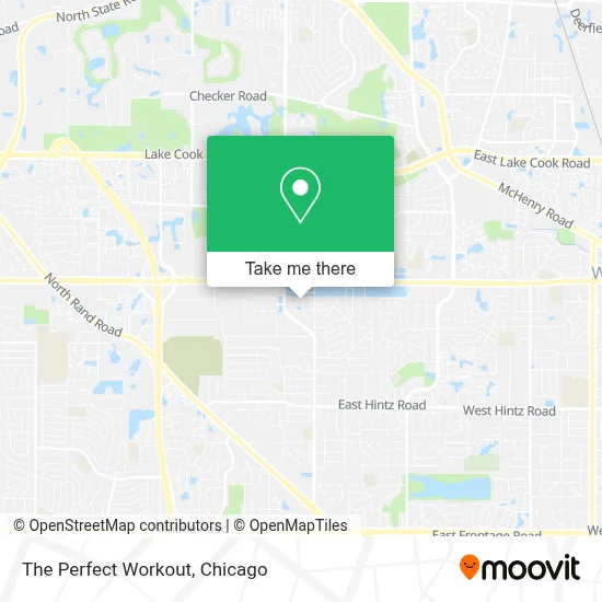 The Perfect Workout map