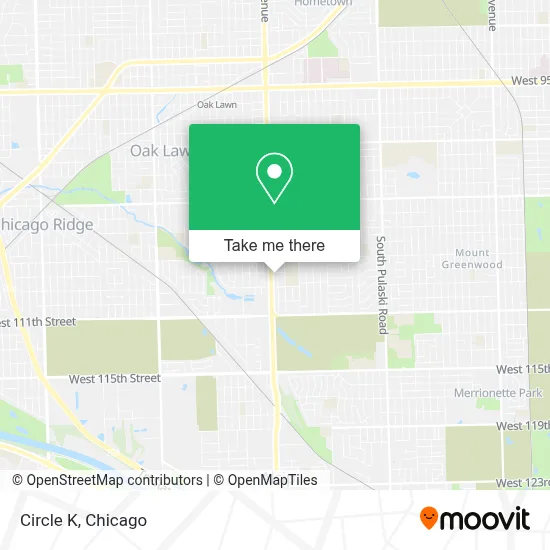 Circle K map