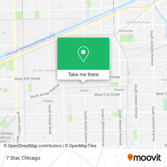 7 Star map