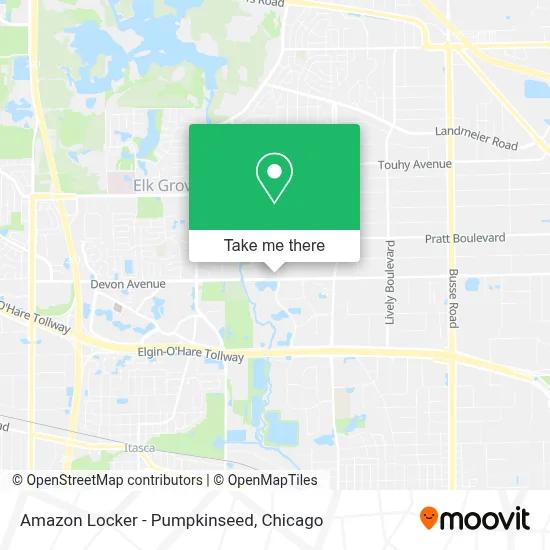 Amazon Locker - Pumpkinseed map