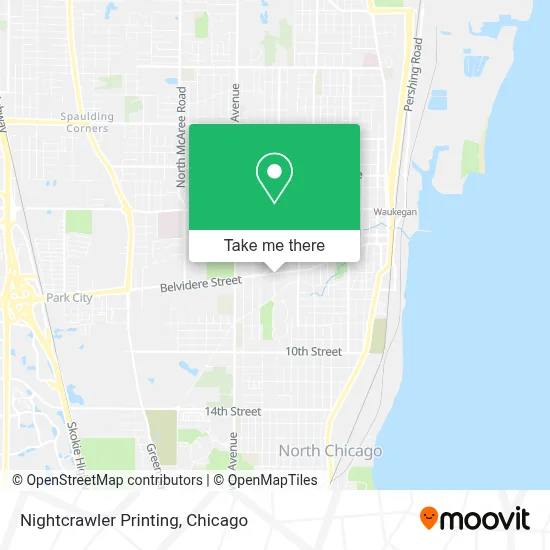 Nightcrawler Printing map