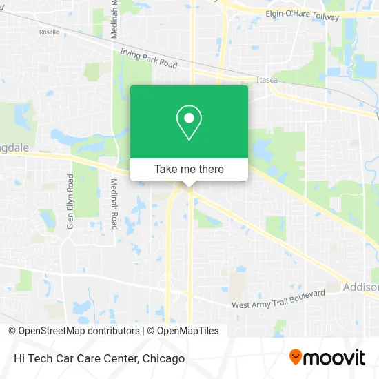 Hi Tech Car Care Center map