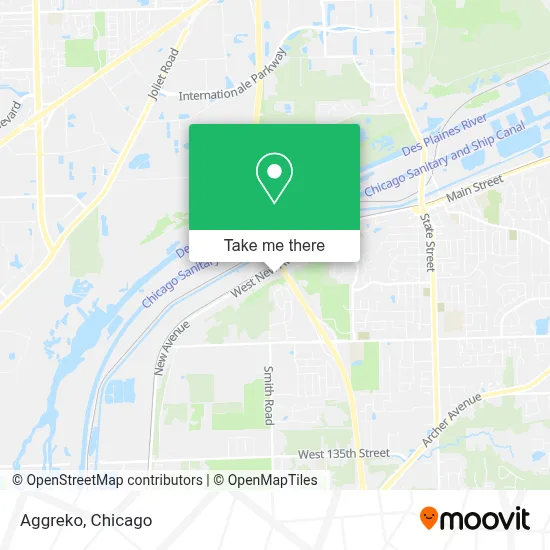 Aggreko map