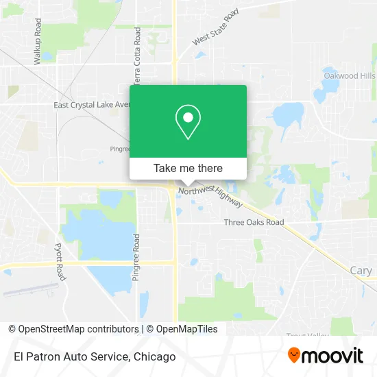 El Patron Auto Service map