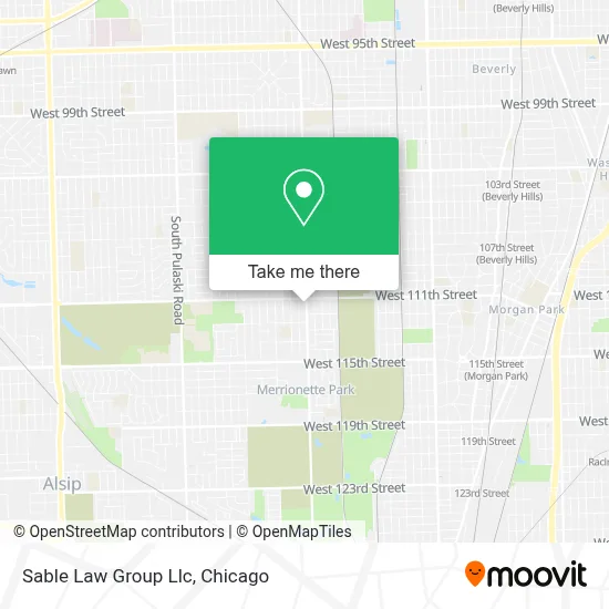 Sable Law Group Llc map