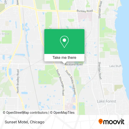 Sunset Motel map
