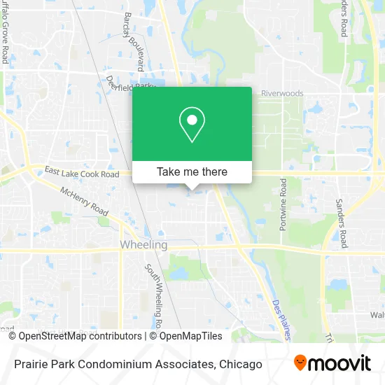 Prairie Park Condominium Associates map
