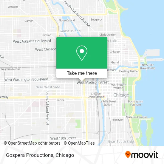 Gospera Productions map