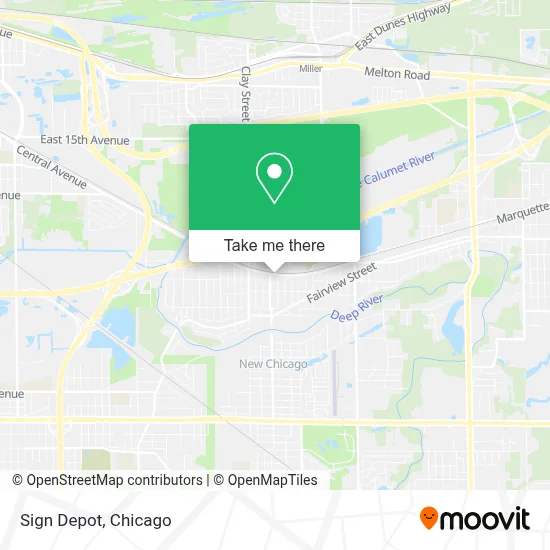 Sign Depot map