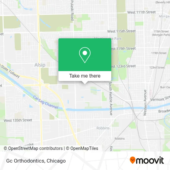 Gc Orthodontics map