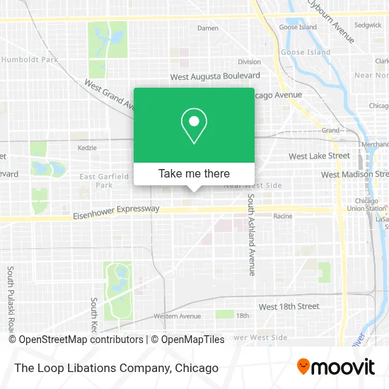 The Loop Libations Company map