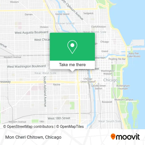 Mon Cheri Chitown map