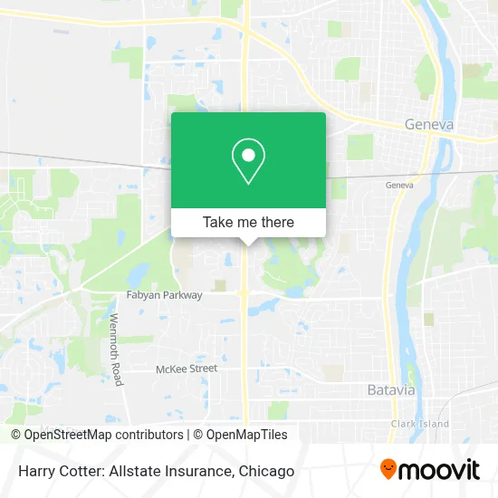 Harry Cotter: Allstate Insurance map