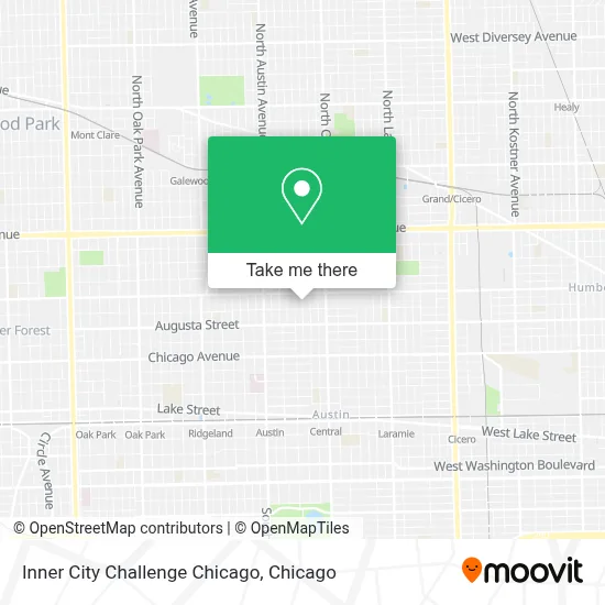 Inner City Challenge Chicago map
