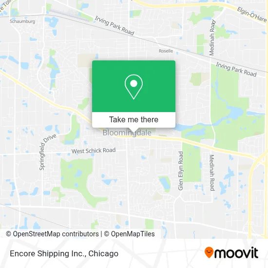 Encore Shipping Inc. map
