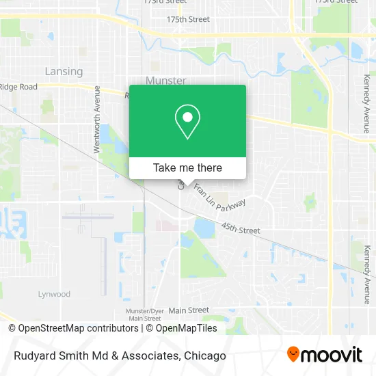 Rudyard Smith Md & Associates map