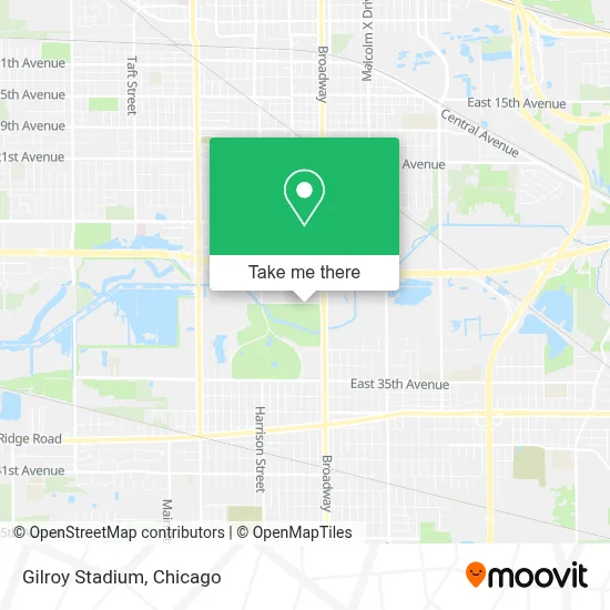 Gilroy Stadium map