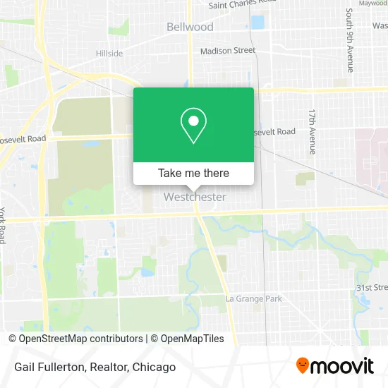 Gail Fullerton, Realtor map
