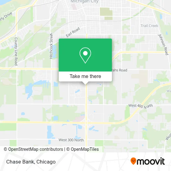 Chase Bank map