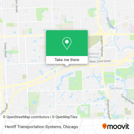 Heniff Transportation Systems map