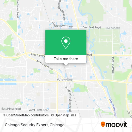 Chicago Security Expert map