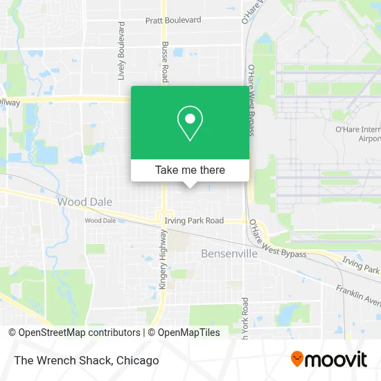 The Wrench Shack map
