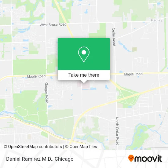 Daniel Ramirez M.D. map