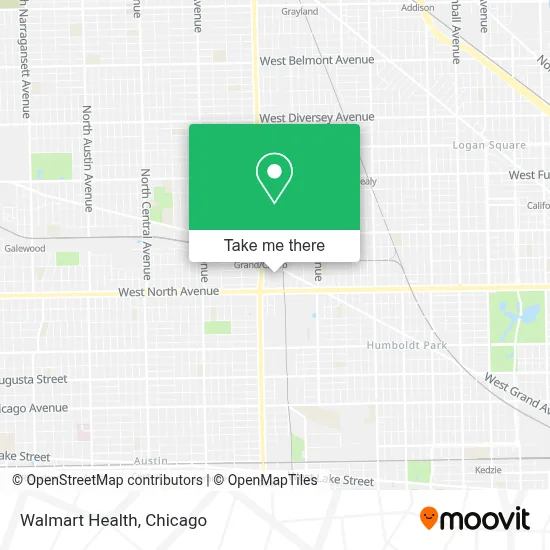 Walmart Health map