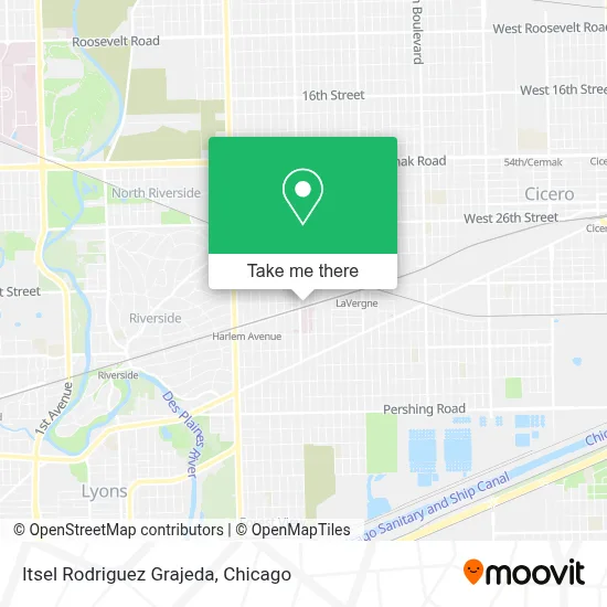 Itsel Rodriguez Grajeda map