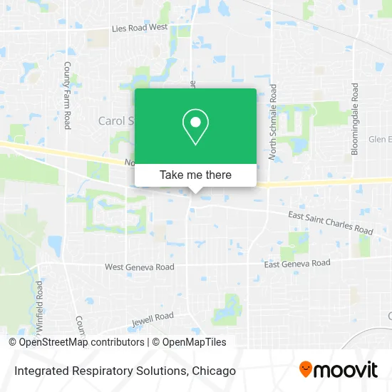 Integrated Respiratory Solutions map