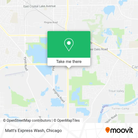Matt's Express Wash map