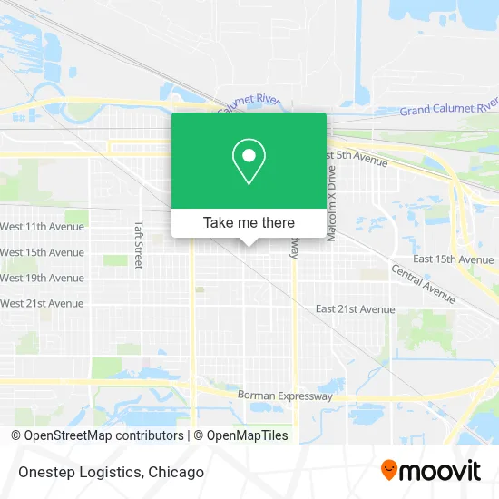 Onestep Logistics map
