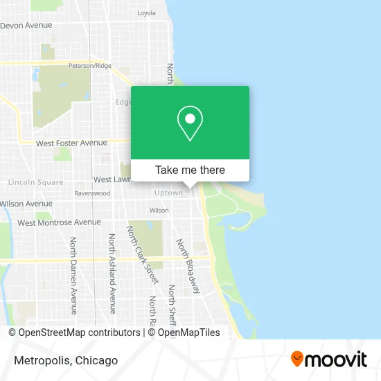 Metropolis map