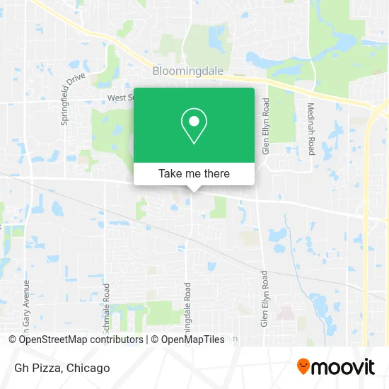 Gh Pizza map