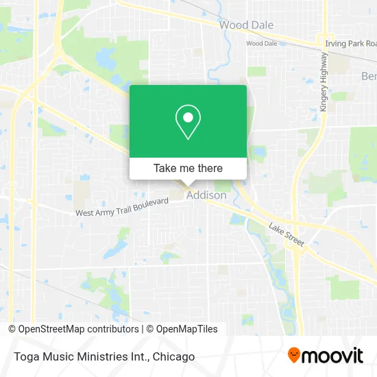 Toga Music Ministries Int. map