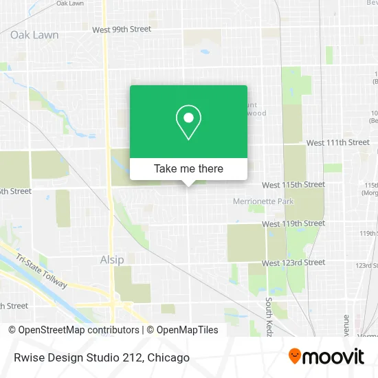 Rwise Design Studio 212 map