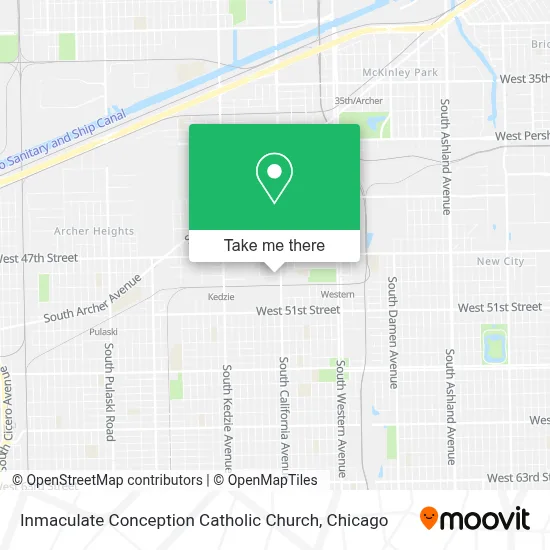 Inmaculate Conception Catholic Church map