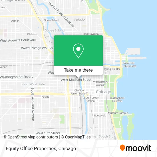 Equity Office Properties map