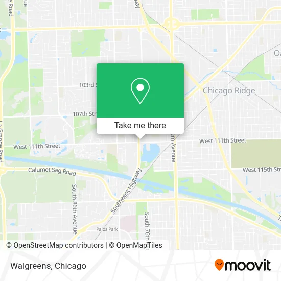 Walgreens map