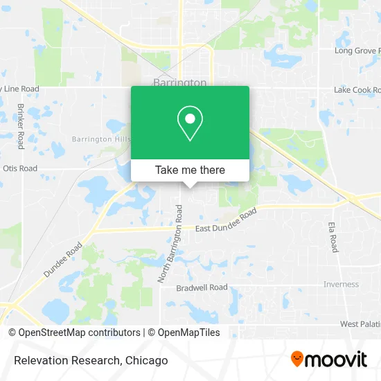 Relevation Research map