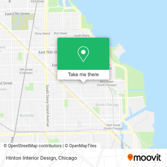 Hinton Interior Design map