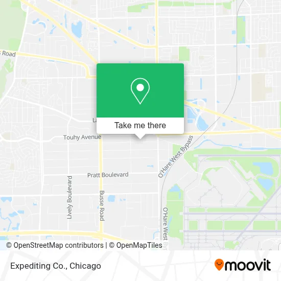 Expediting Co. map