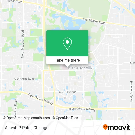 Alkesh P Patel map