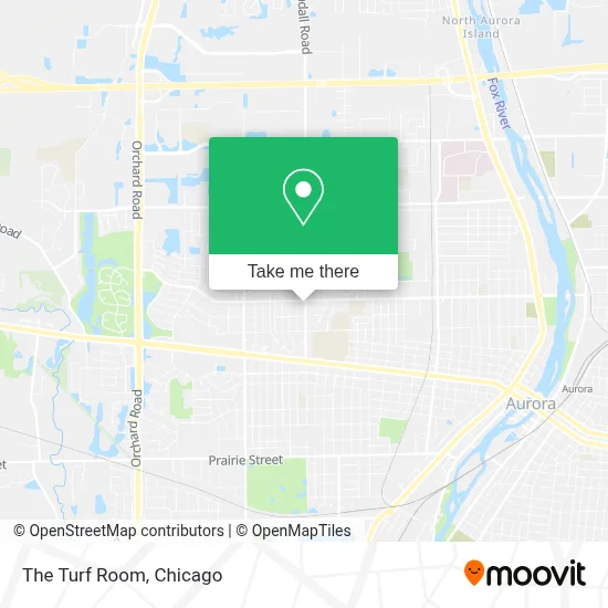 The Turf Room map