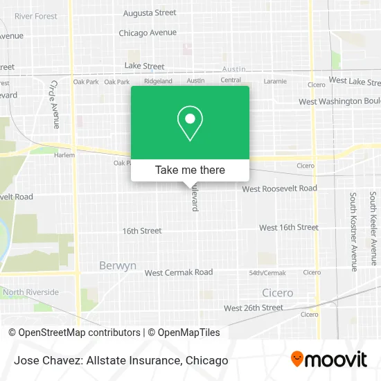 Jose Chavez: Allstate Insurance map