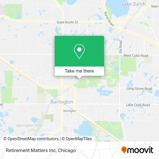 Retirement Matters Inc map